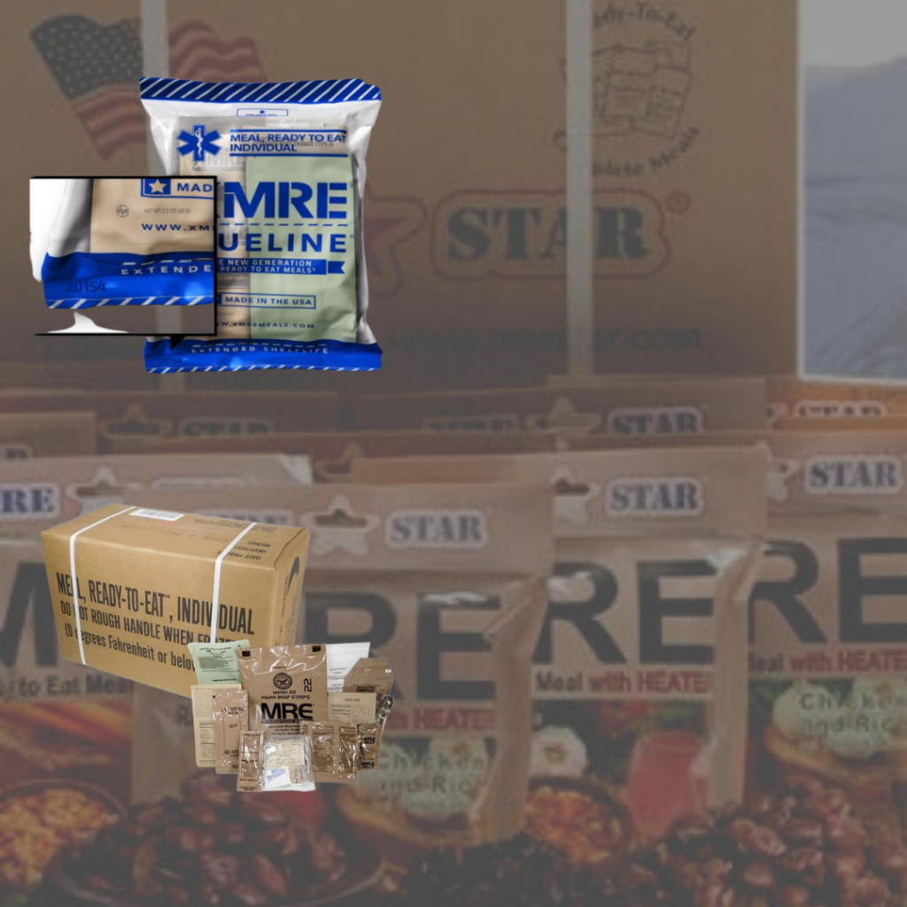 MREs and Emergency Rations can be great additions for portable Food Prepping