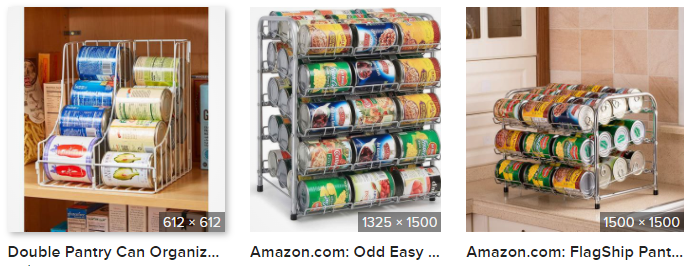 Premade Canned Food Storage for Prepping