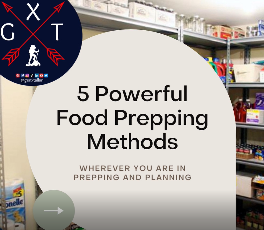 5 Powereful Food Prepping Methods in Emergencies